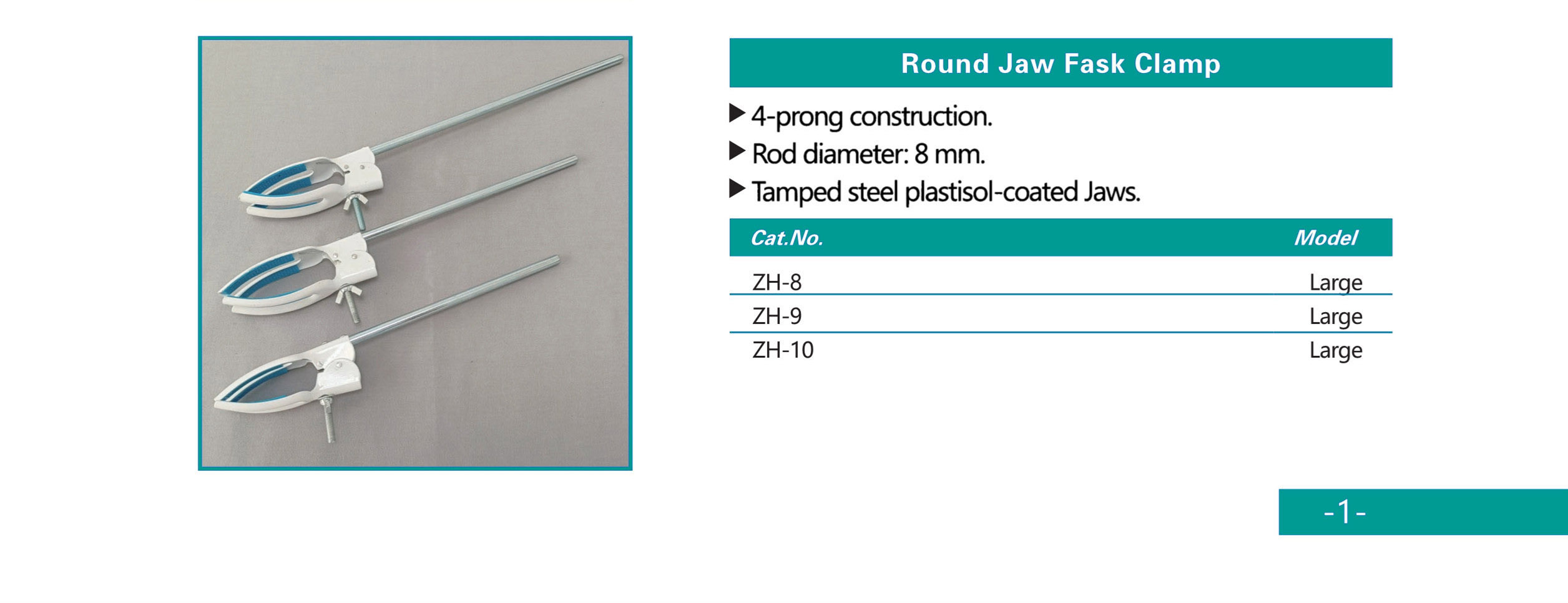 Лабораторные аксессуары зажимают ZH-8 ZH-9 ZH-10